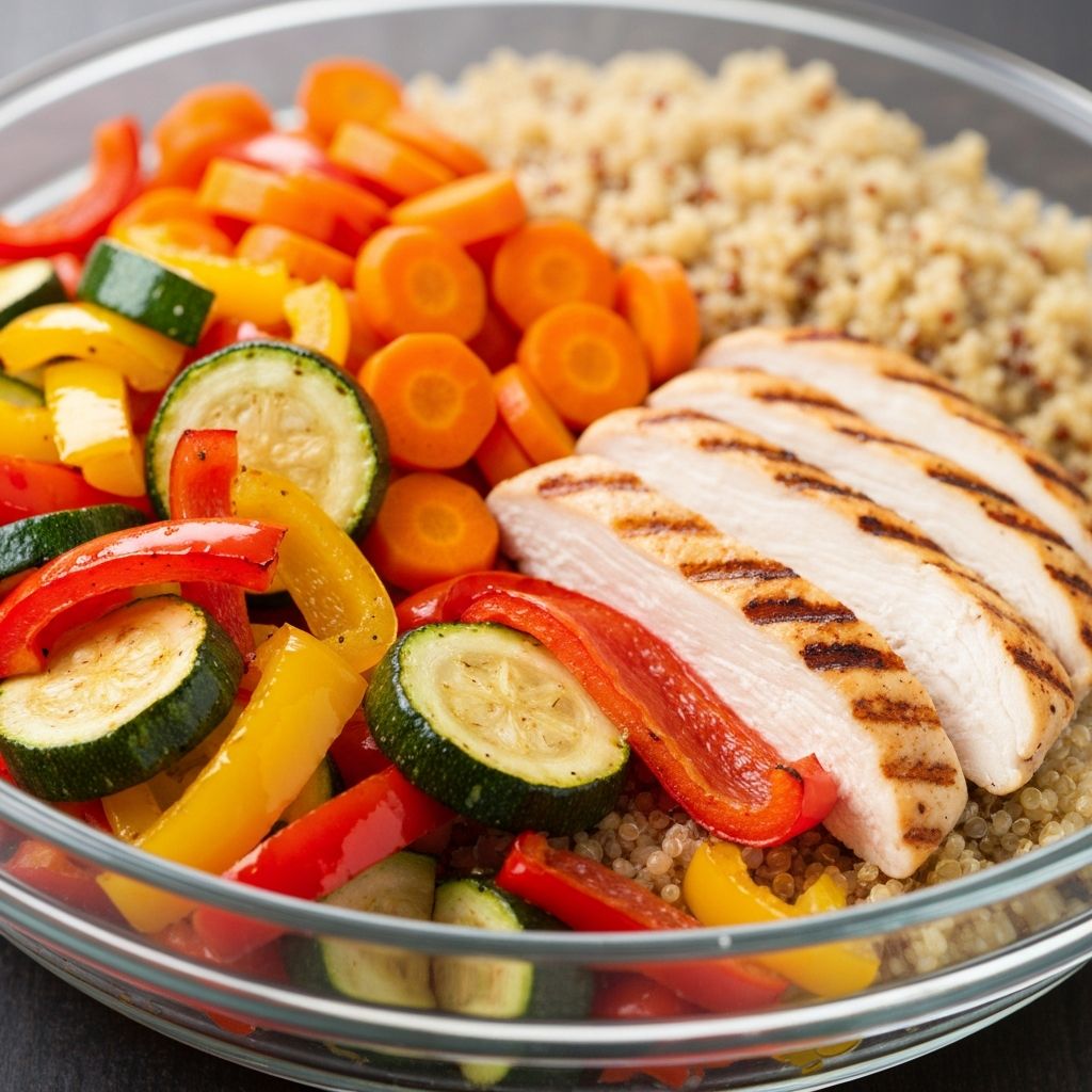 Balanced meal preparation